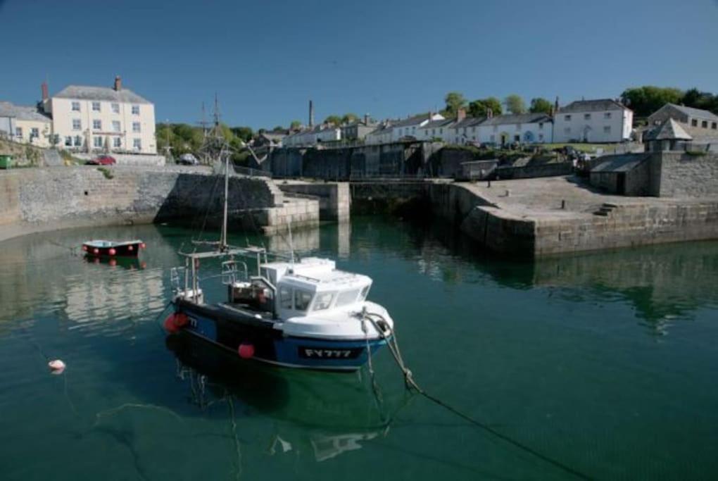 The Captain'S House Charlestown St Austell Buitenkant foto